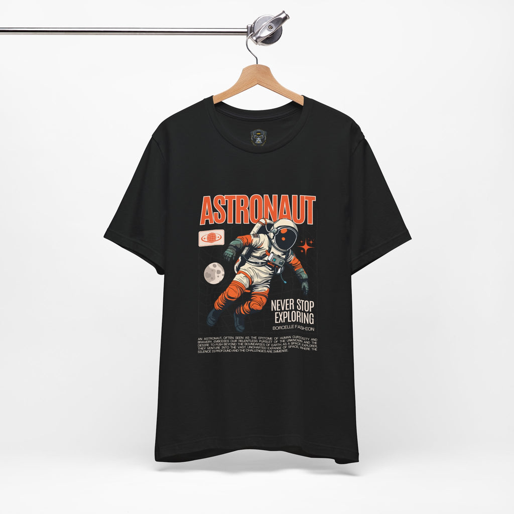 Astronaut Exploration Tee, Space Graphic Shirt, Adventure Gift, Sci-Fi Fan Apparel