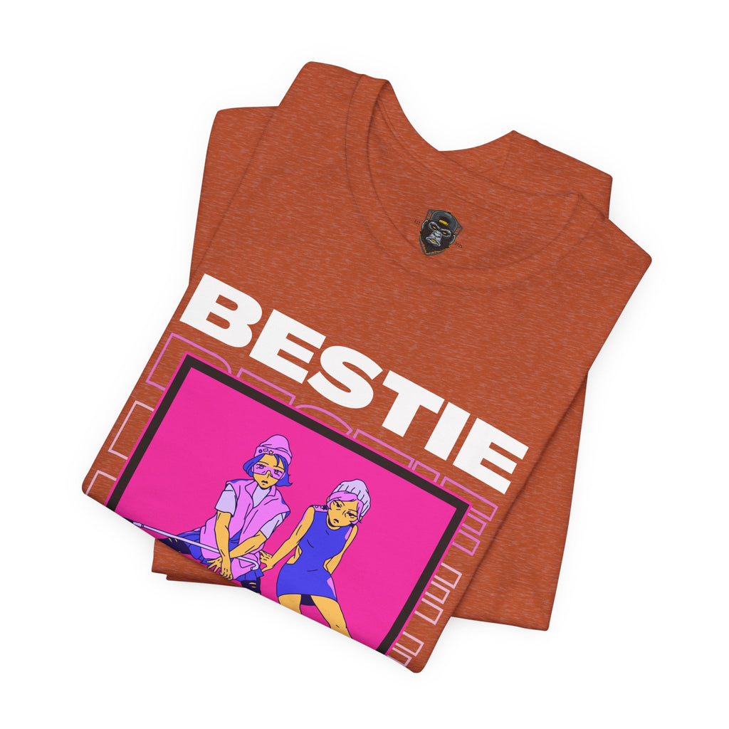 Bestie Short Sleeve Tee - Fun Friendship Shirt, Gifts for Friends