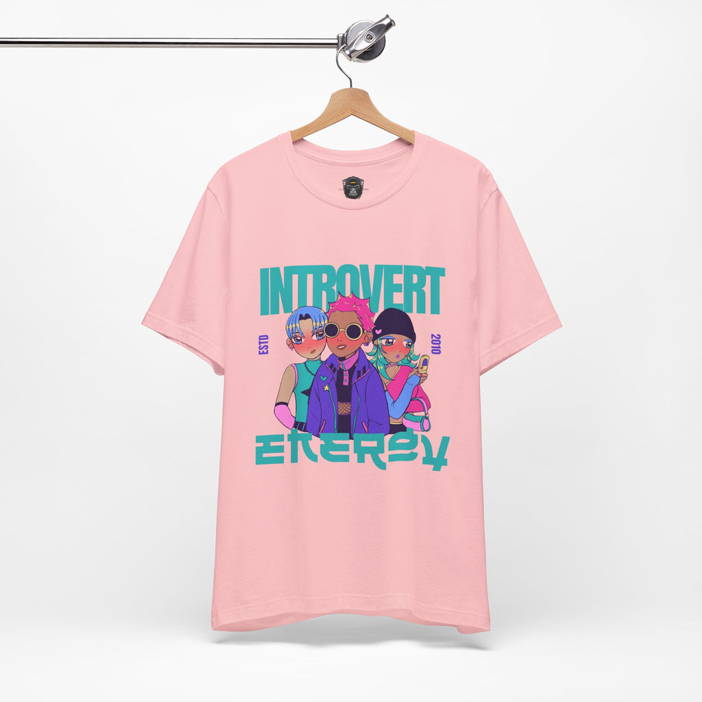 Introvert Energy Tee | Cute Graphic Tee, Introvert Shirt, Casual Wear, Gift for Friends
