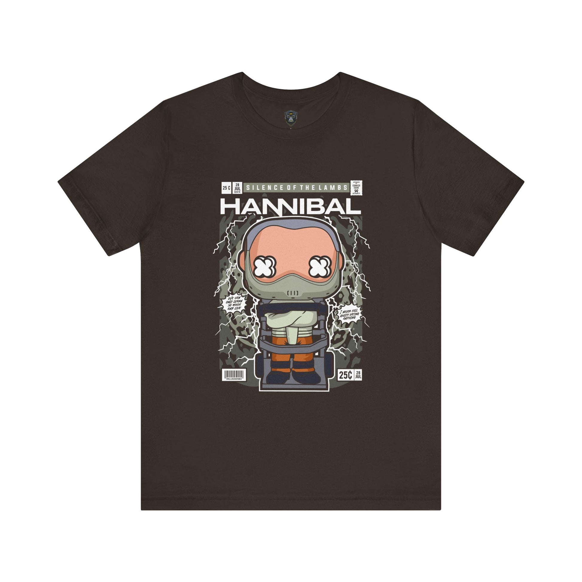 Hannibal Inspired Unisex Tee, Geeky Fan Shirt, Gift for Horror Lovers, Casual Wear for Special Occasions