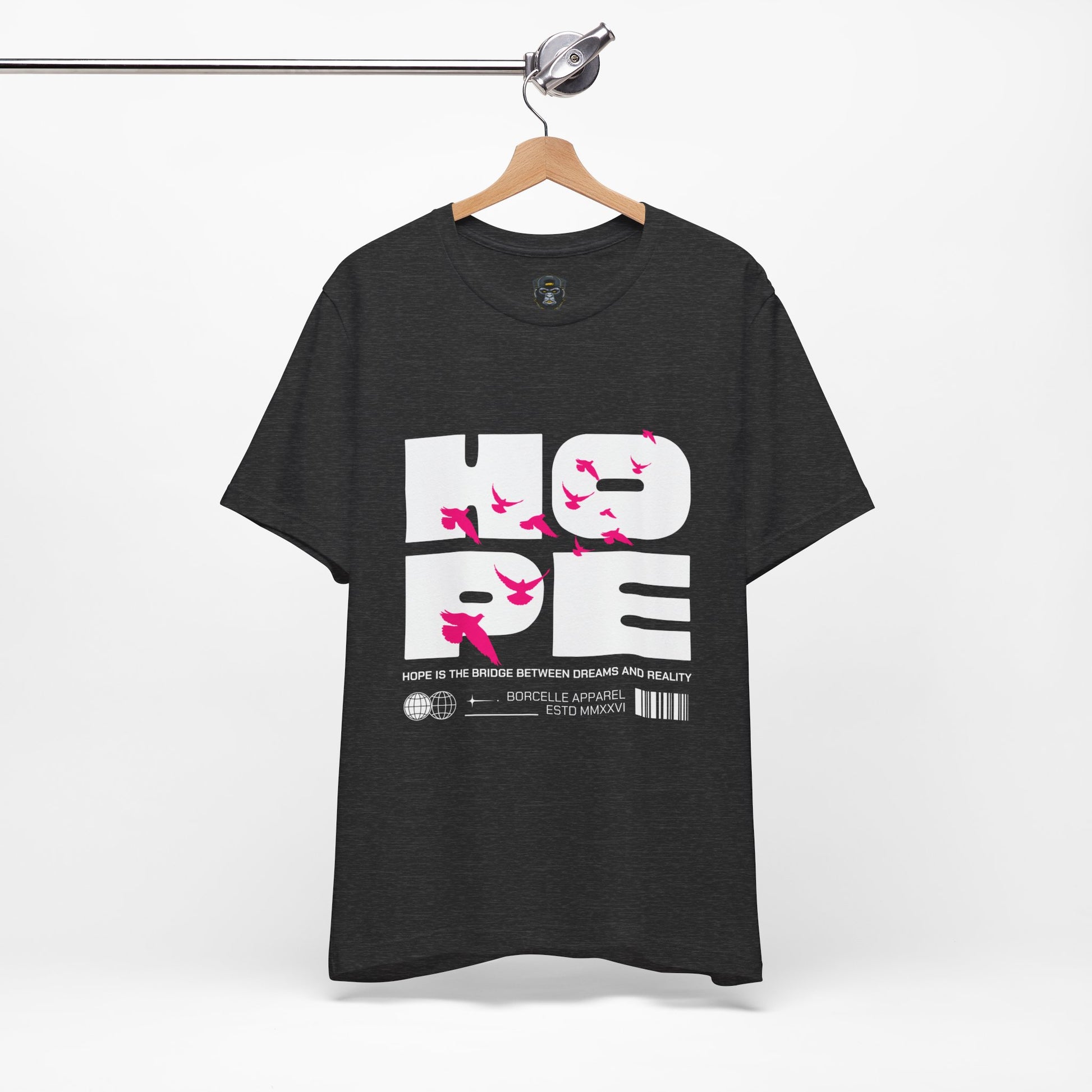 Hope Jersey Tee - Inspirational Gift for Dreamers, Motivational Apparel