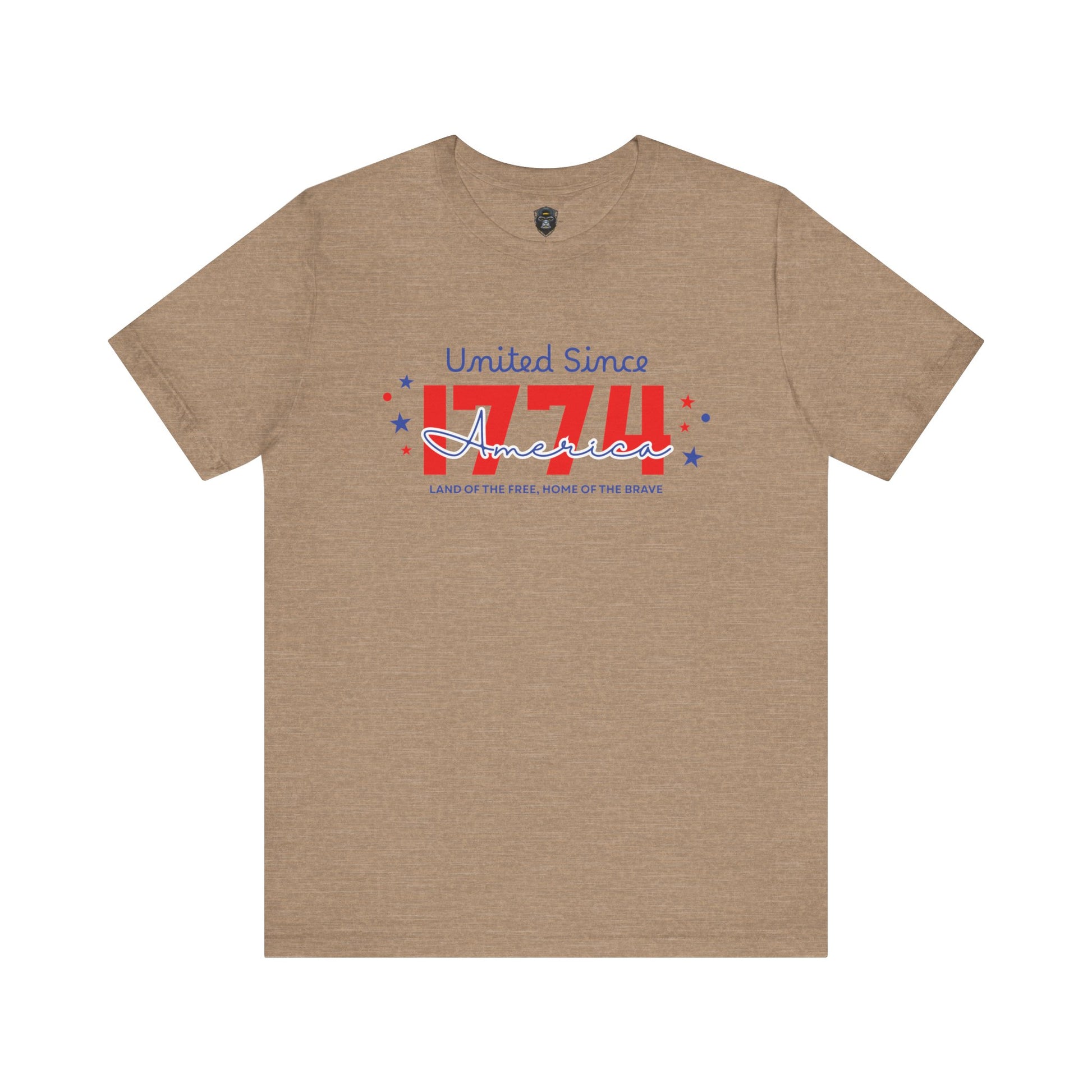 Patriotic Short, United Since 1776, USA Pride T-Shirt, Independence Day Gift