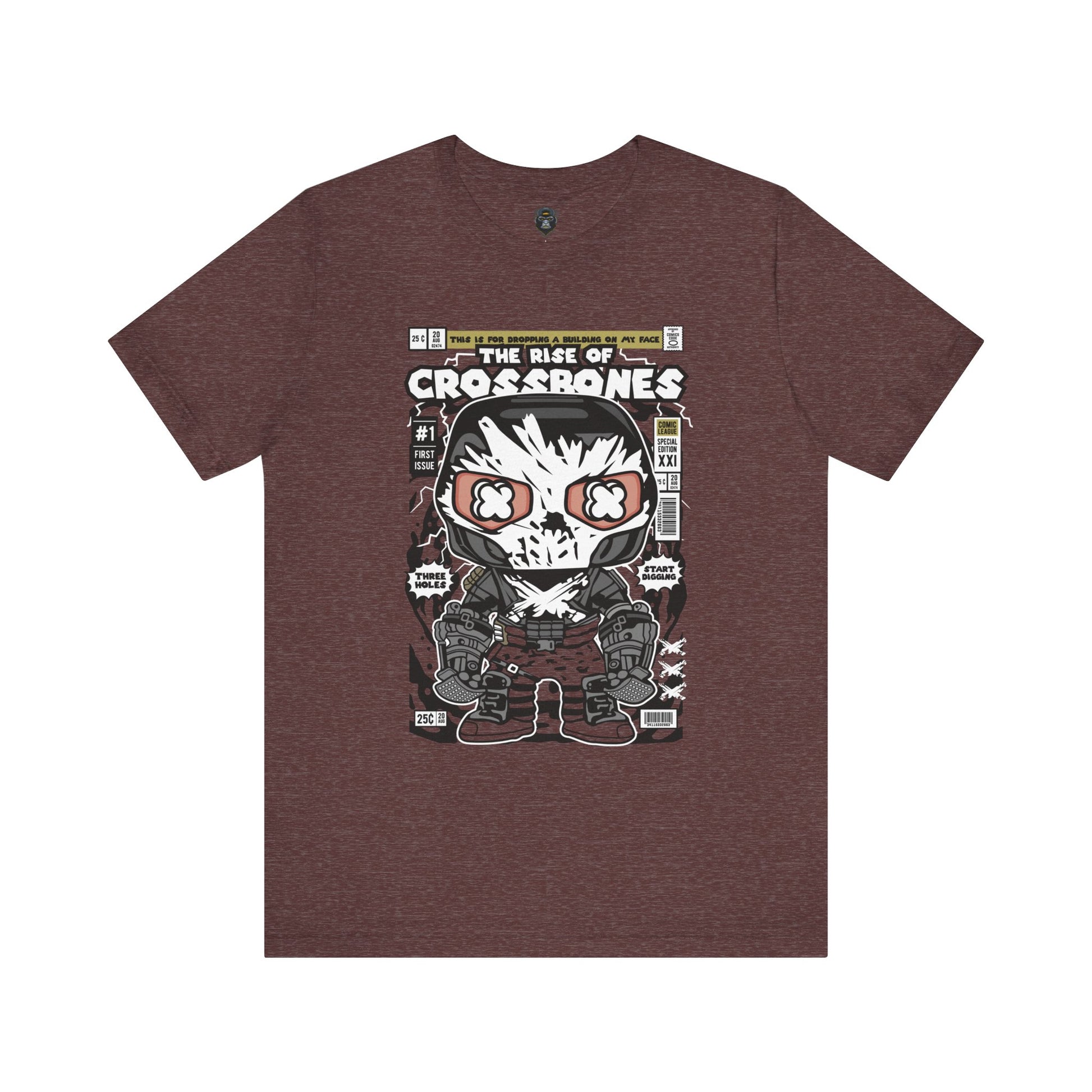 Cool Graphic Tee - 'The Rise of Crossrones' Design, Unisex T-Shirt, Casual Wear, Gift for Geeks