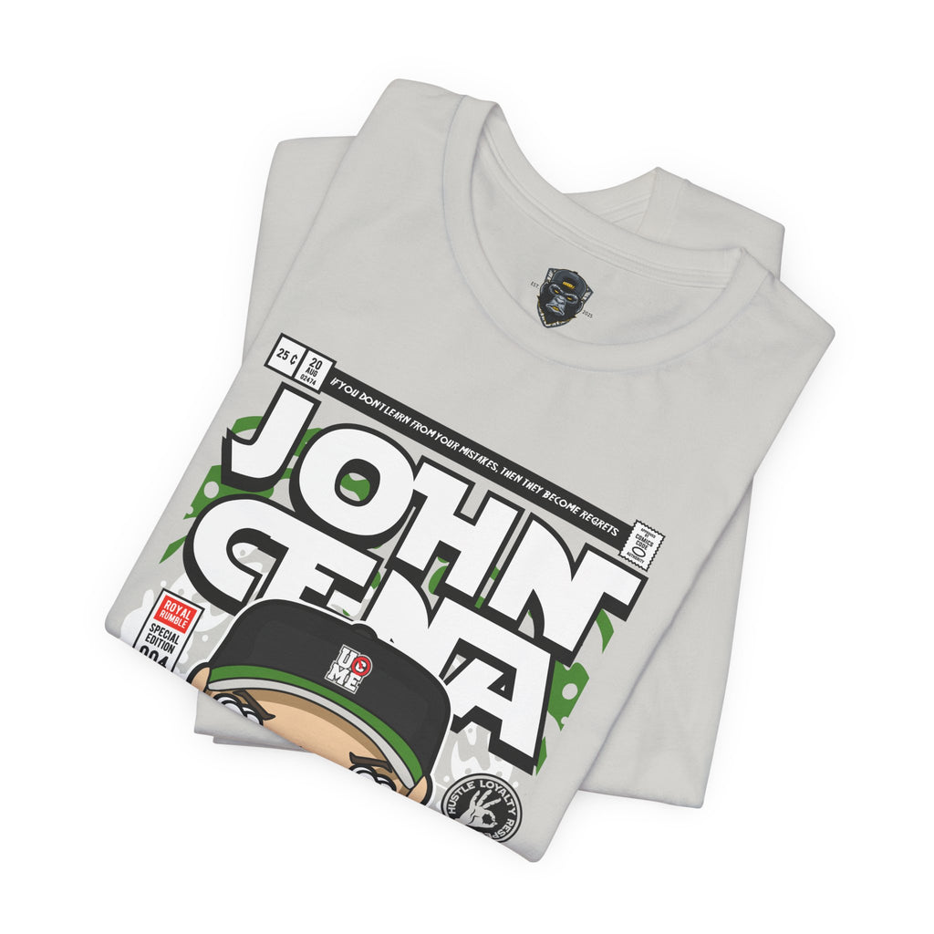 Playful John Cena Graphic Tee | Unisex Jersey Short Sleeve Shirt, Wrestling Fan Gift