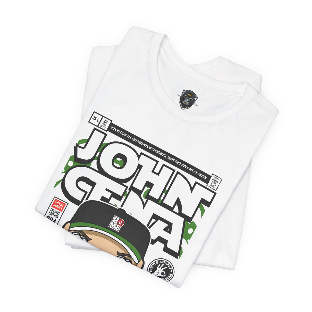 Playful John Cena Graphic Tee | Unisex Jersey Short Sleeve Shirt, Wrestling Fan Gift