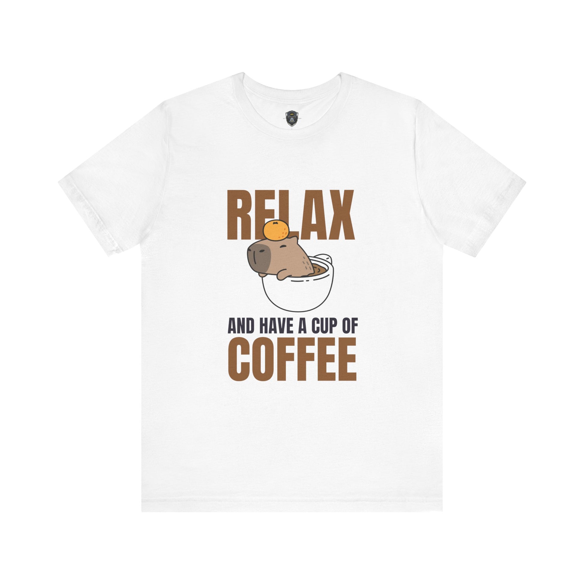 Coffee Lover Relax T-Shirt, Funny Tee, Casual Gift for Him & Her