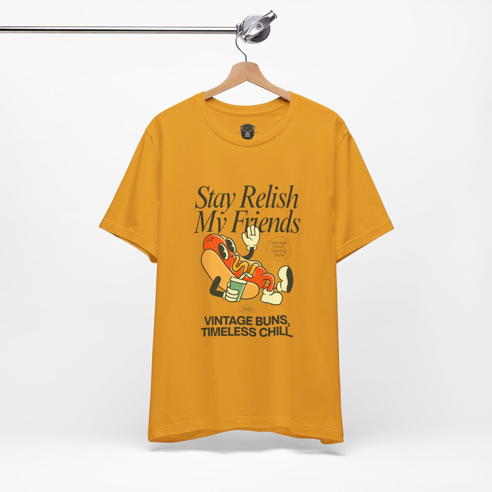 Stay Relish My Friends Tee - Fun Summer Style for Food Lovers, Casual Wear