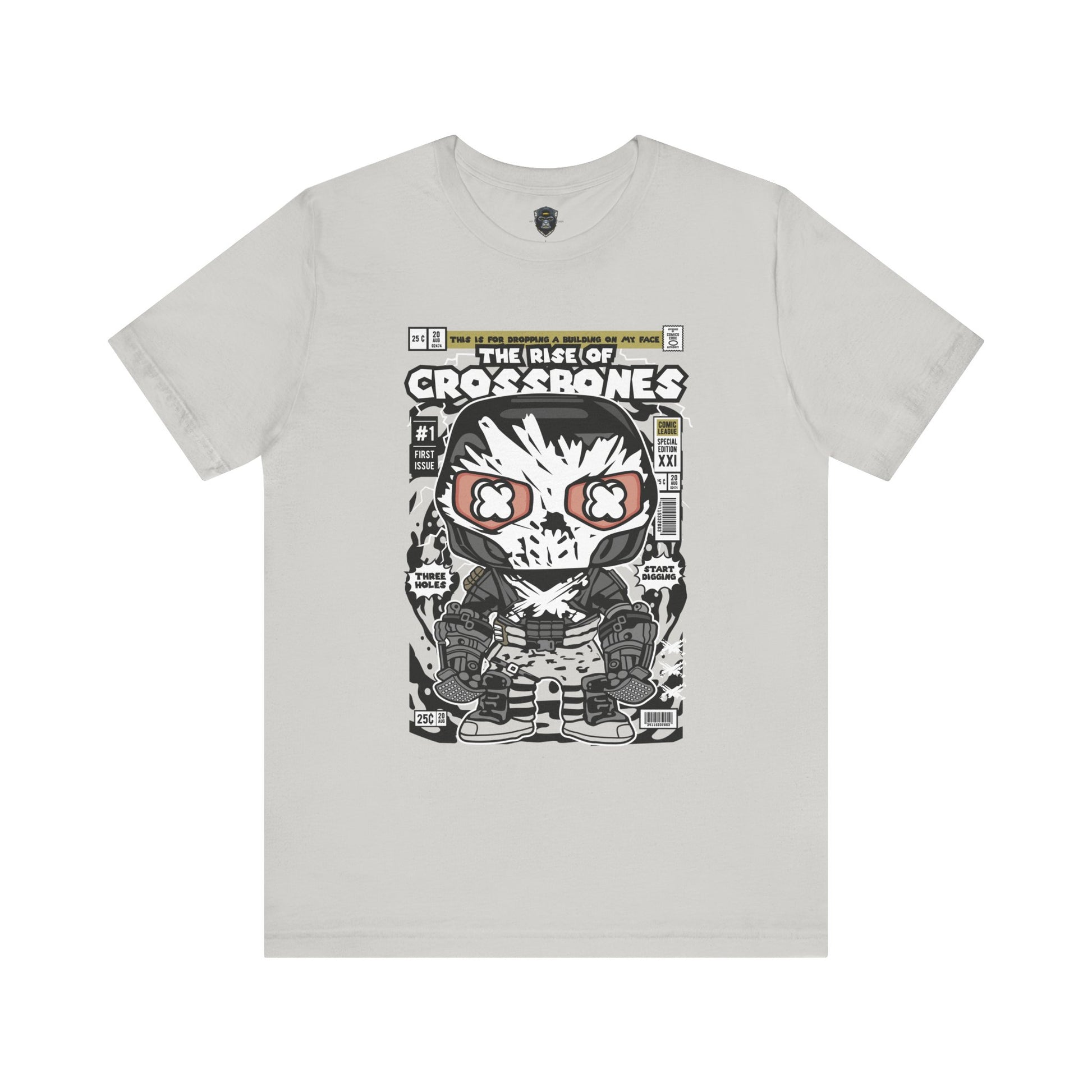 Cool Graphic Tee - 'The Rise of Crossrones' Design, Unisex T-Shirt, Casual Wear, Gift for Geeks