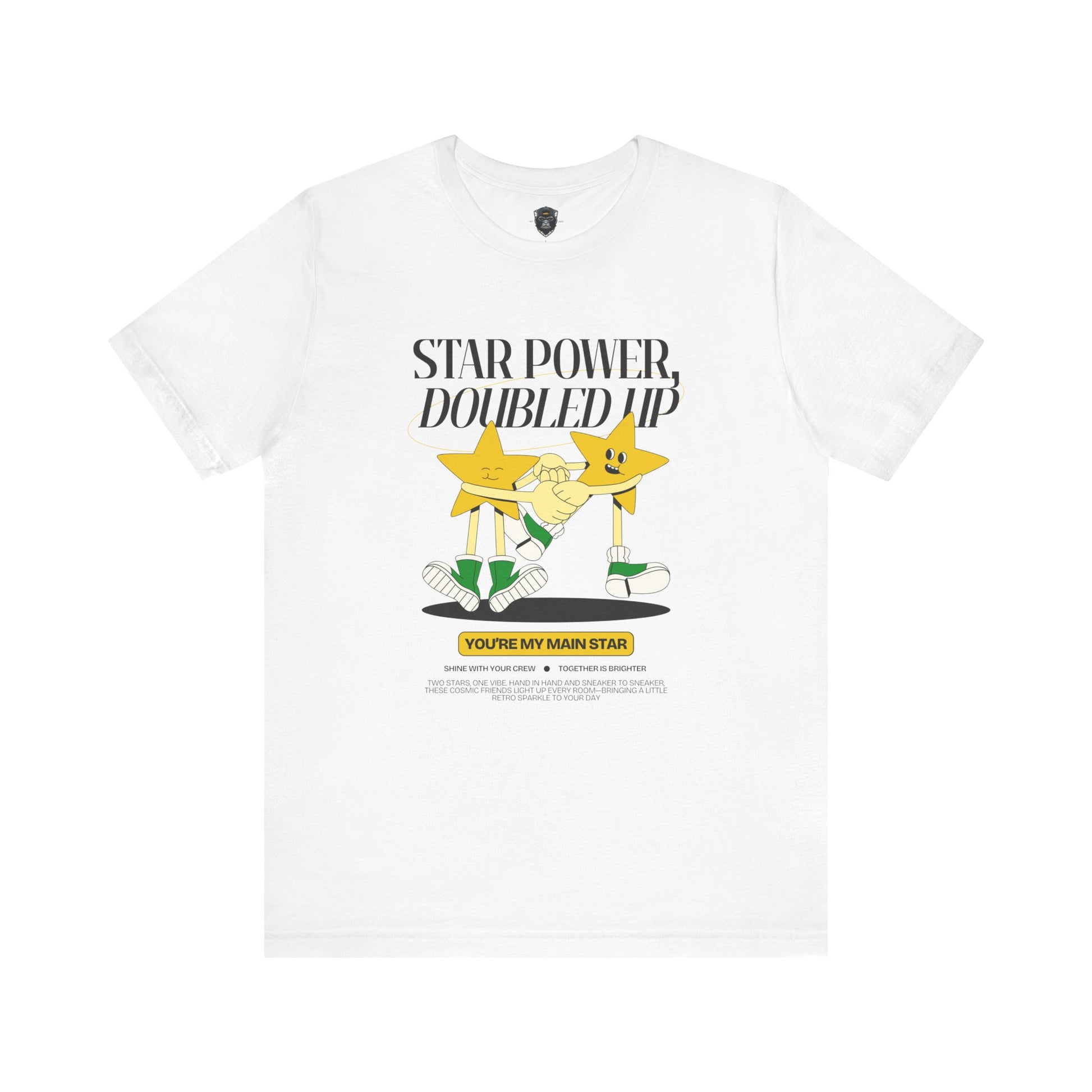 Star Power Tee - You're My Main Star, Friendship Gift, Cute Graphic T-Shirt