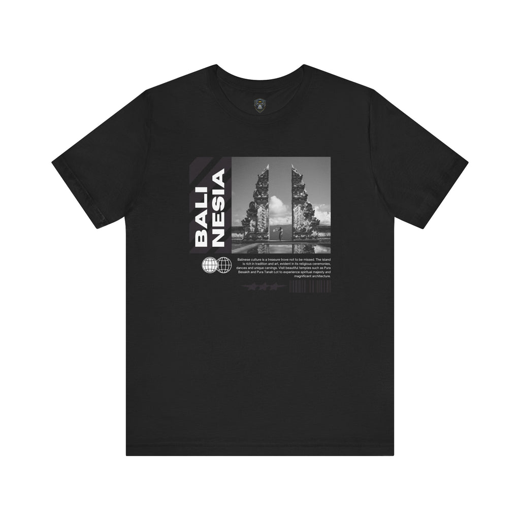 Bali Themed Graphic Tee - Unisex Short Sleeve, Vacation Vibes, Travel Gift