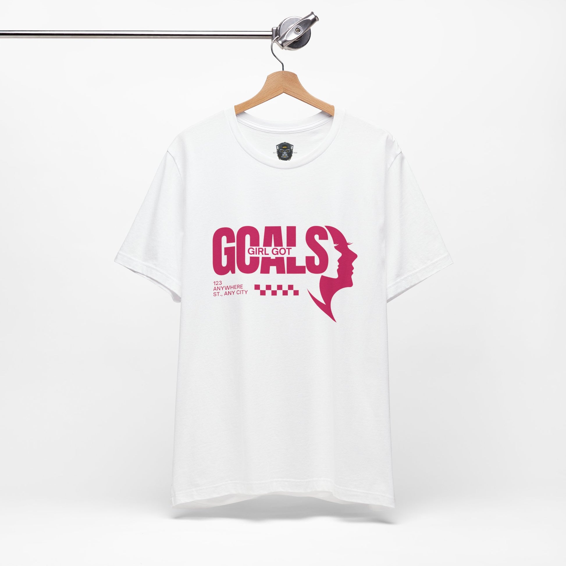 Empowering Goals  Tee - Women’s Achievement Shirt, Inspirational T-Shirt