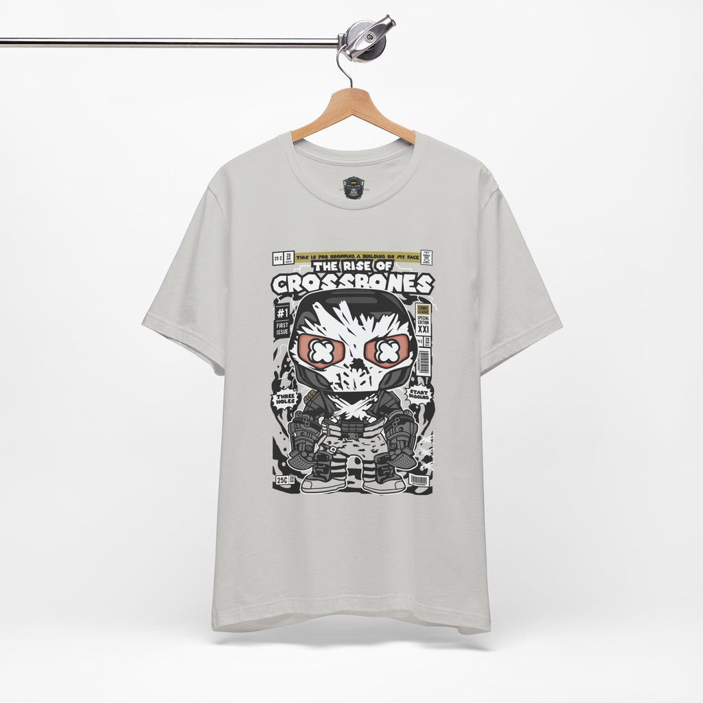 Cool Graphic Tee - 'The Rise of Crossrones' Design, Unisex T-Shirt, Casual Wear, Gift for Geeks