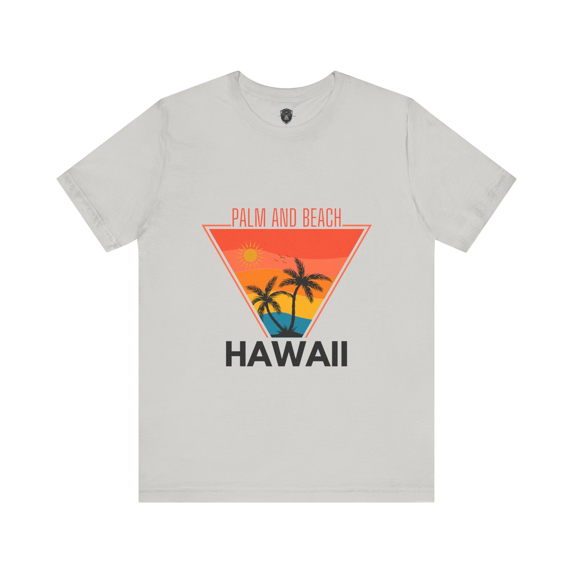 Retro Hawaii Beach Tee, Shirt for Vacation, Tropical Summer Wear, Gift for Beach Lovers