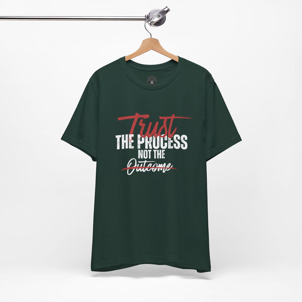 Trust the Process Tee, Motivational Graphic Tee, Casual Style Shirt