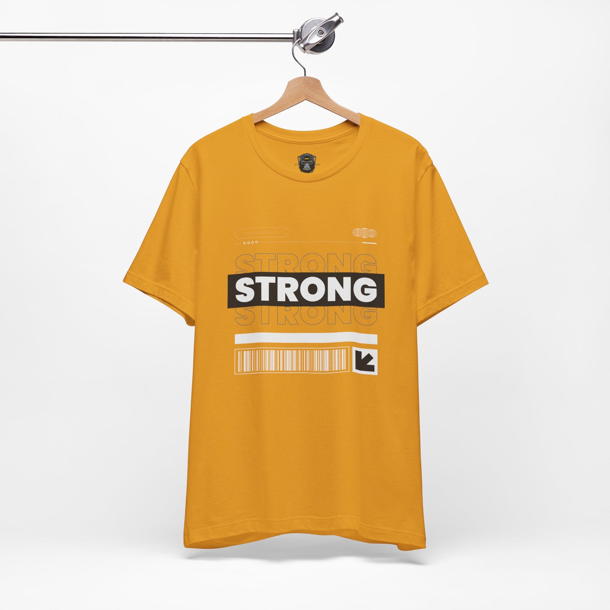 Stylish Motivational Tee for Fitness Lovers, Strong Message T-Shirt, Casual Wear