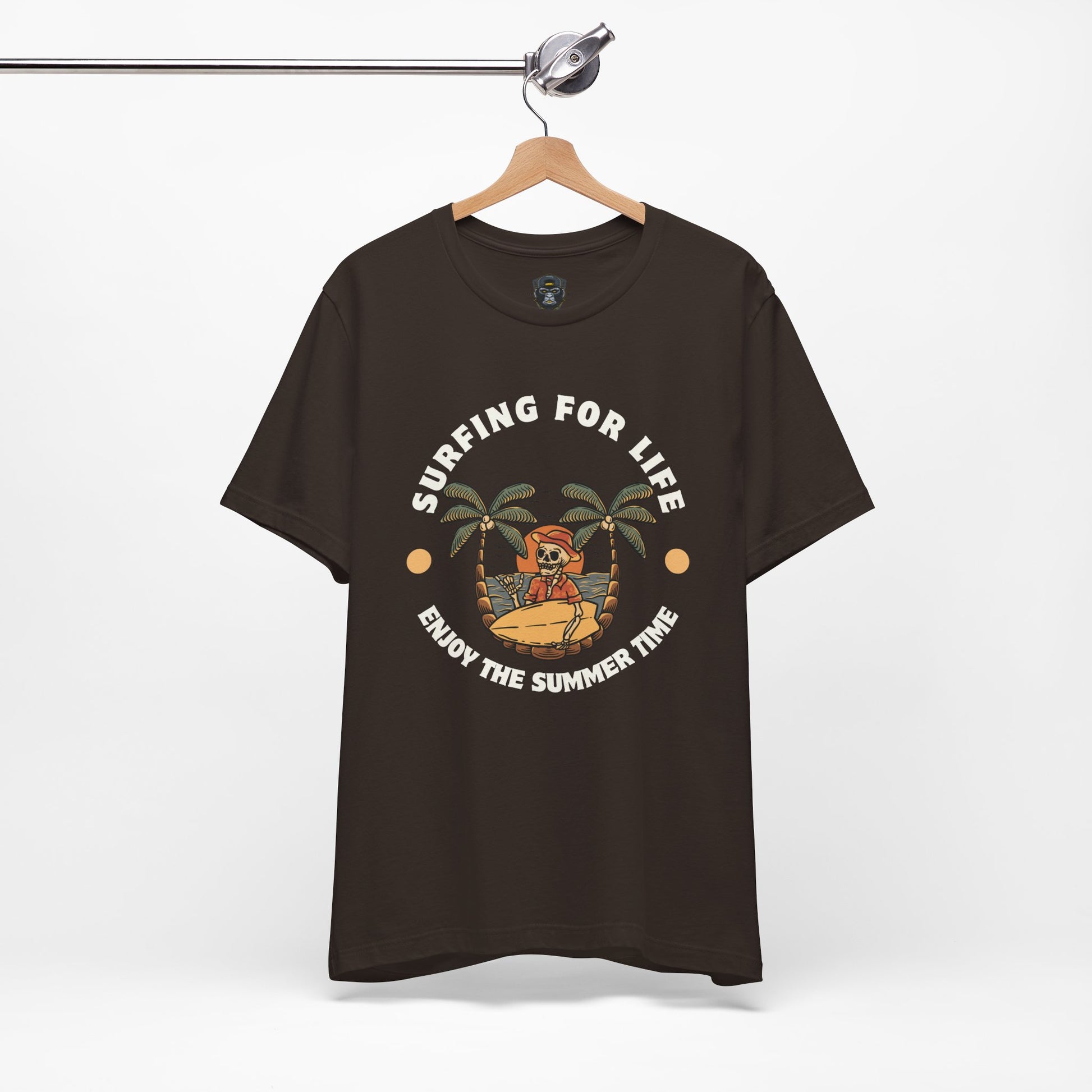 Tropical Relaxation Tee, Beach Vibe T-Shirt, Summer Casual Top