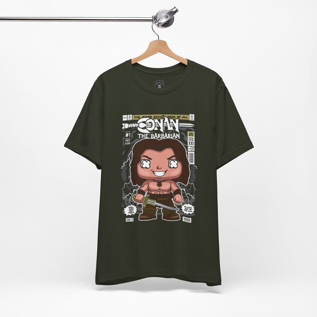 Conan the Barbarian Unisex Tee - Fun Graphic Shirt, Retro Style Apparel, Ideal Gifts for Fans