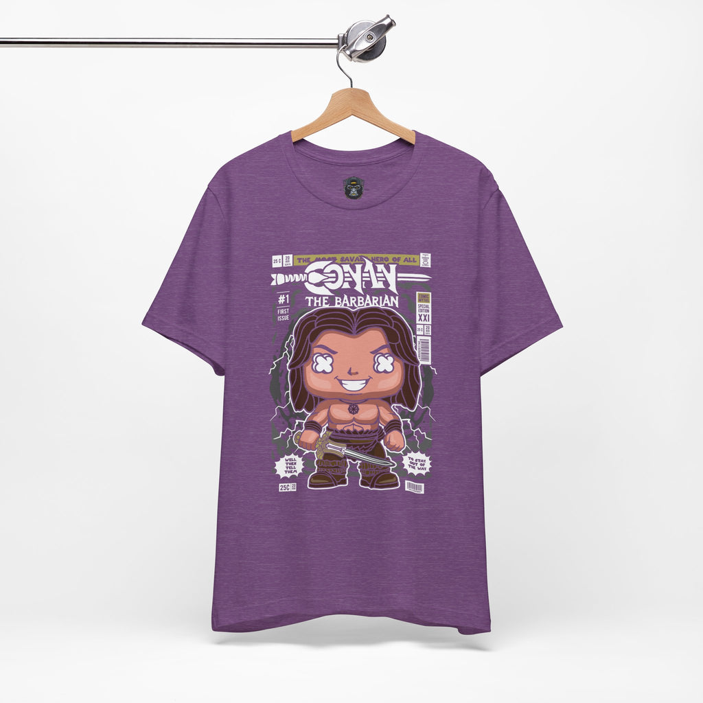 Conan the Barbarian Unisex Tee - Fun Graphic Shirt, Retro Style Apparel, Ideal Gifts for Fans