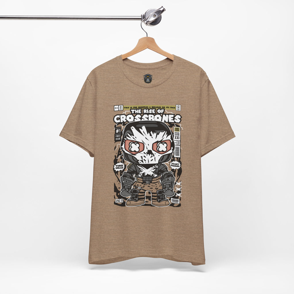 Cool Graphic Tee - 'The Rise of Crossrones' Design, Unisex T-Shirt, Casual Wear, Gift for Geeks