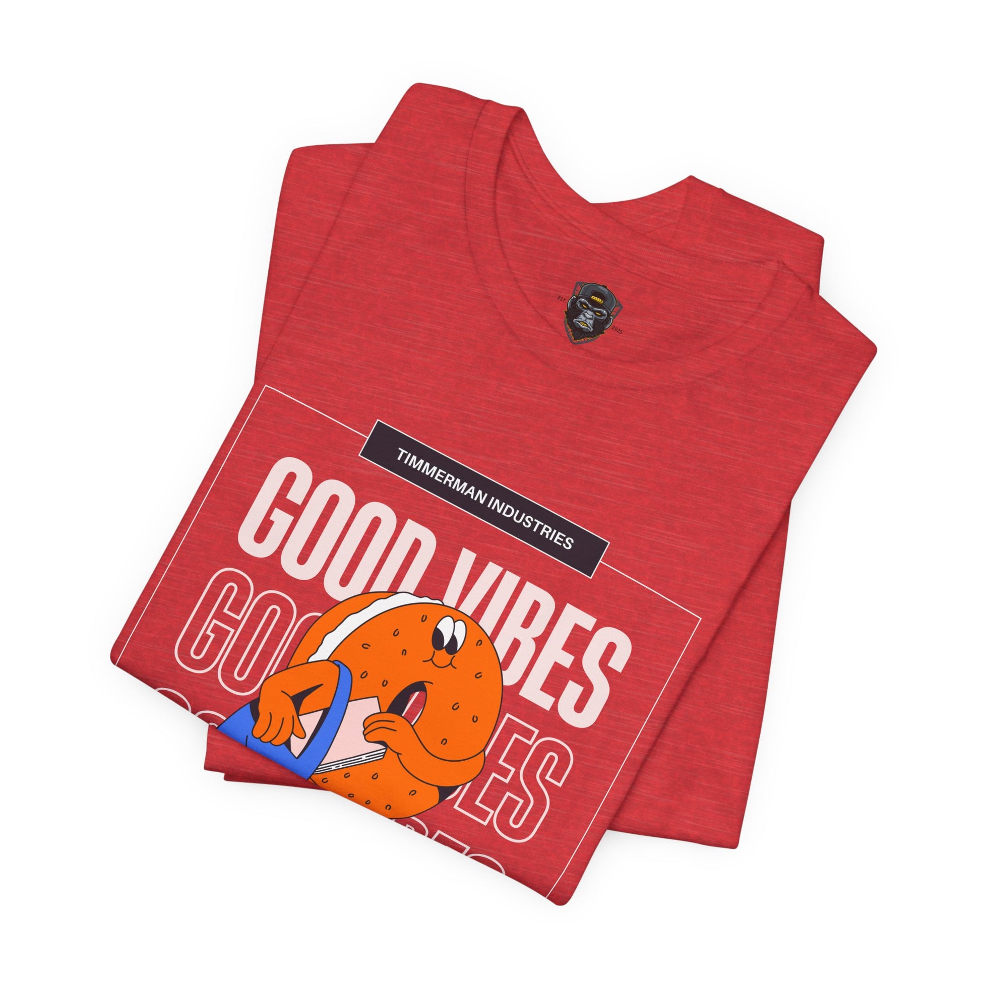 Good Vibes Tee, Casual Wear, Gift for Friends, Summer Fashion