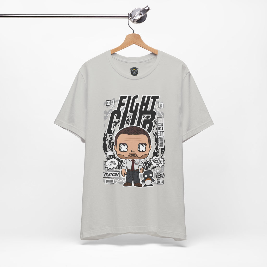 Funky Fight Club Tee, Unisex Graphic Shirt, Casual Wear, Movie Merchandise, Gift for Him/Her