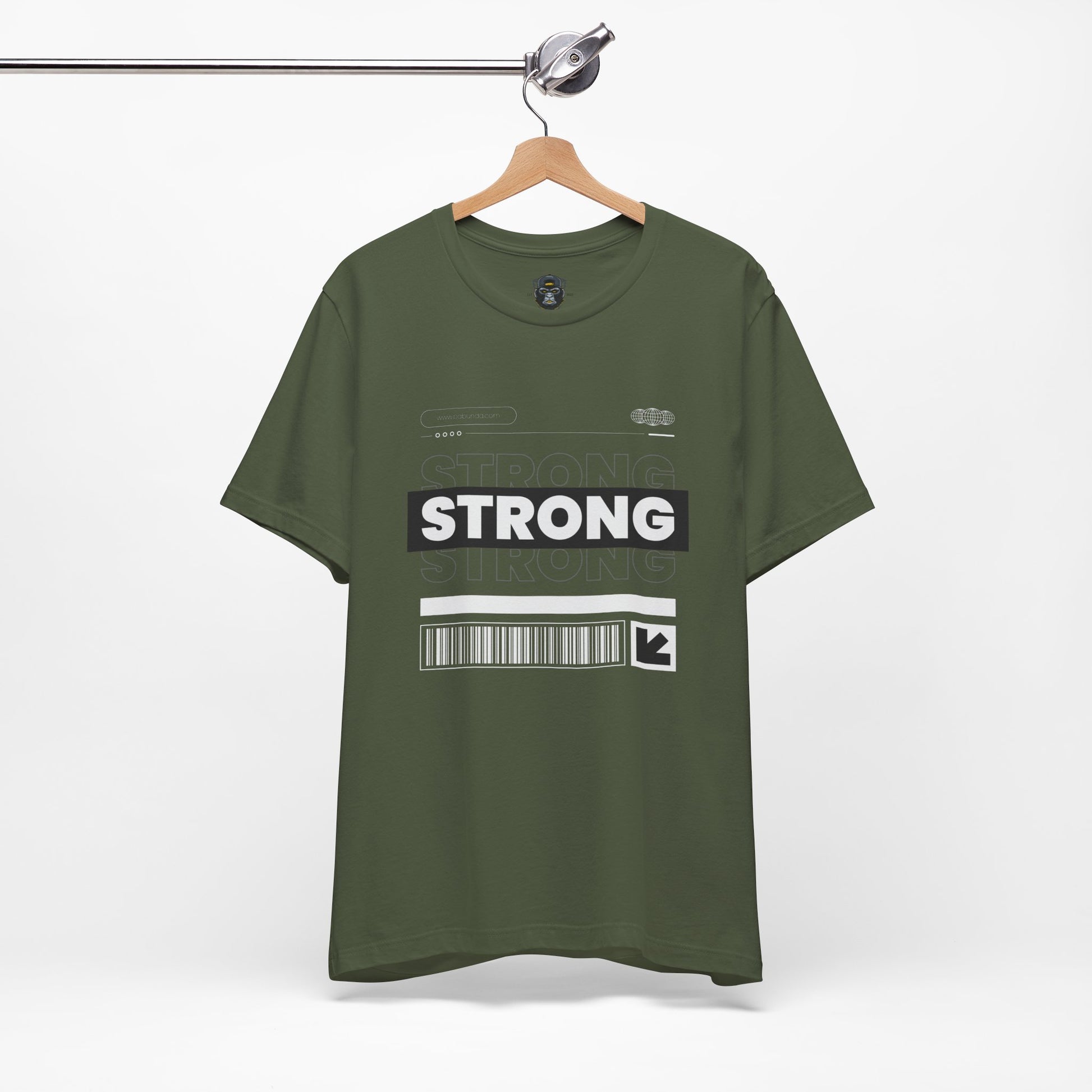 Stylish Motivational Tee for Fitness Lovers, Strong Message T-Shirt, Casual Wear