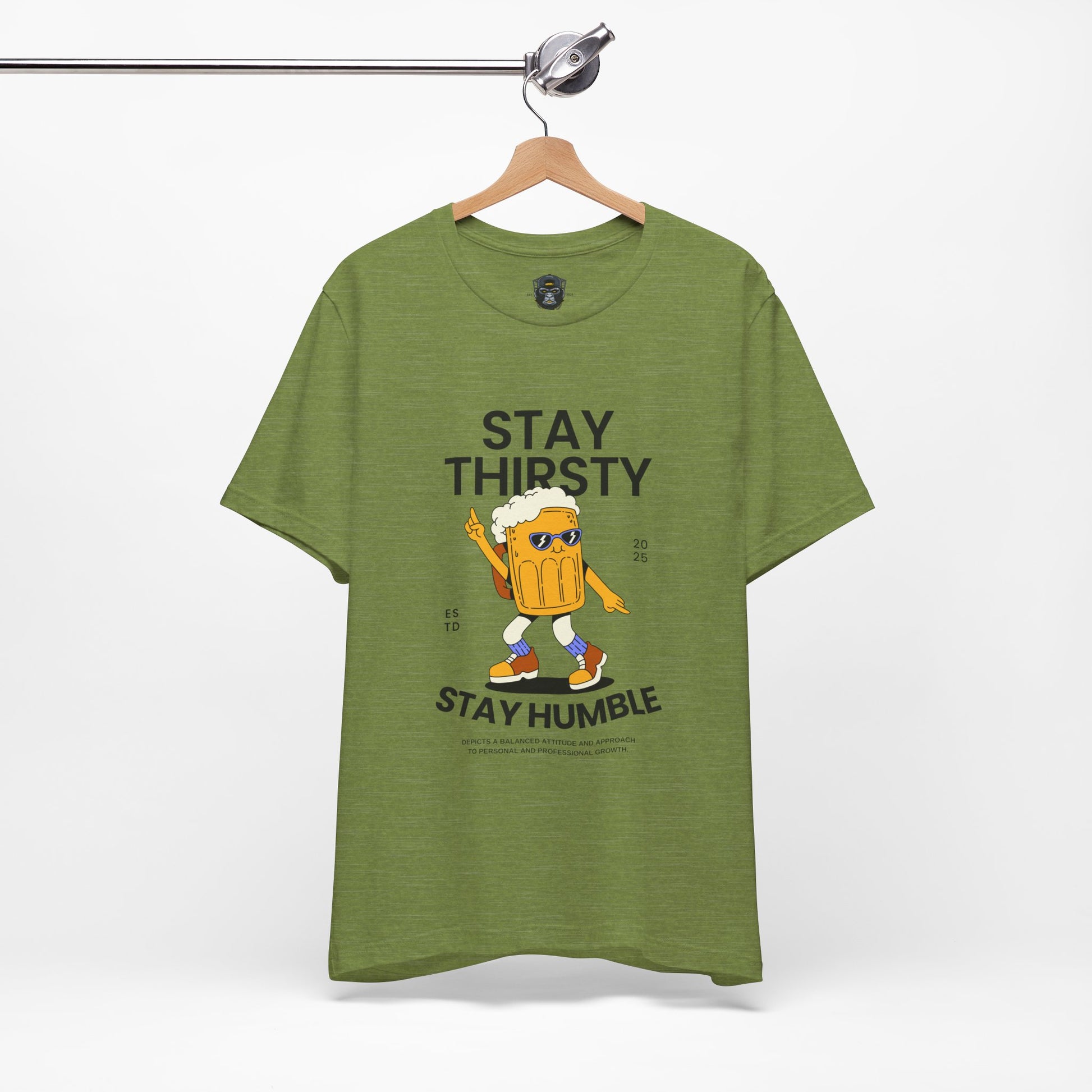 Stay Thirsty Tee | Cool Graphic T-Shirt for Party Lovers, Birthday Gift