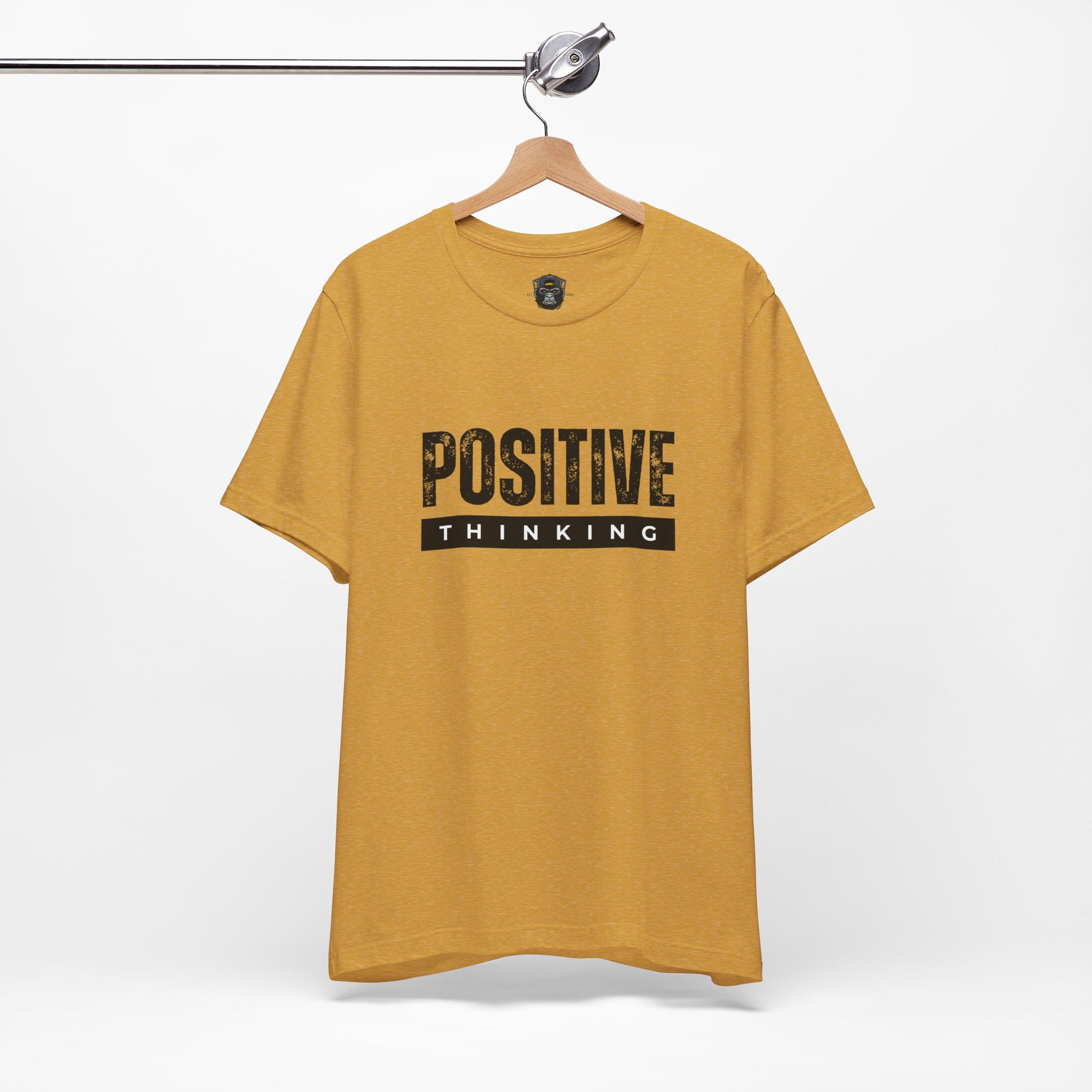 Positive Thinking Tee, Motivational Shirt, Inspirational Gift, Casual Wear