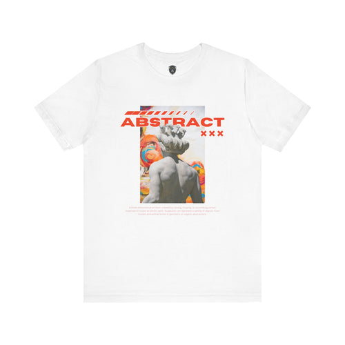 Abstract Art Tee, Graphic T-Shirt, Casual Wear, Street Style, Unique Gift for Art Lovers