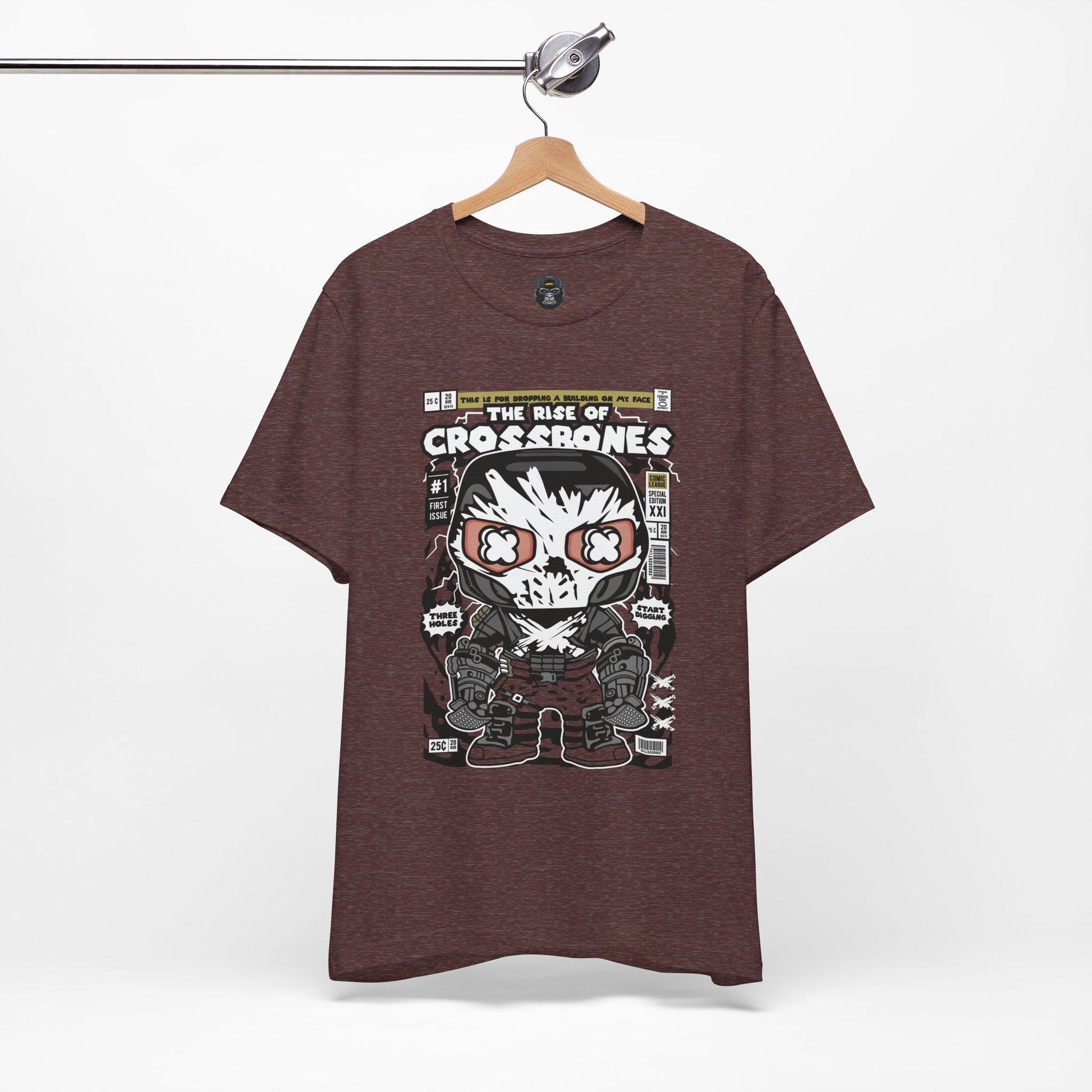Cool Graphic Tee - 'The Rise of Crossrones' Design, Unisex T-Shirt, Casual Wear, Gift for Geeks