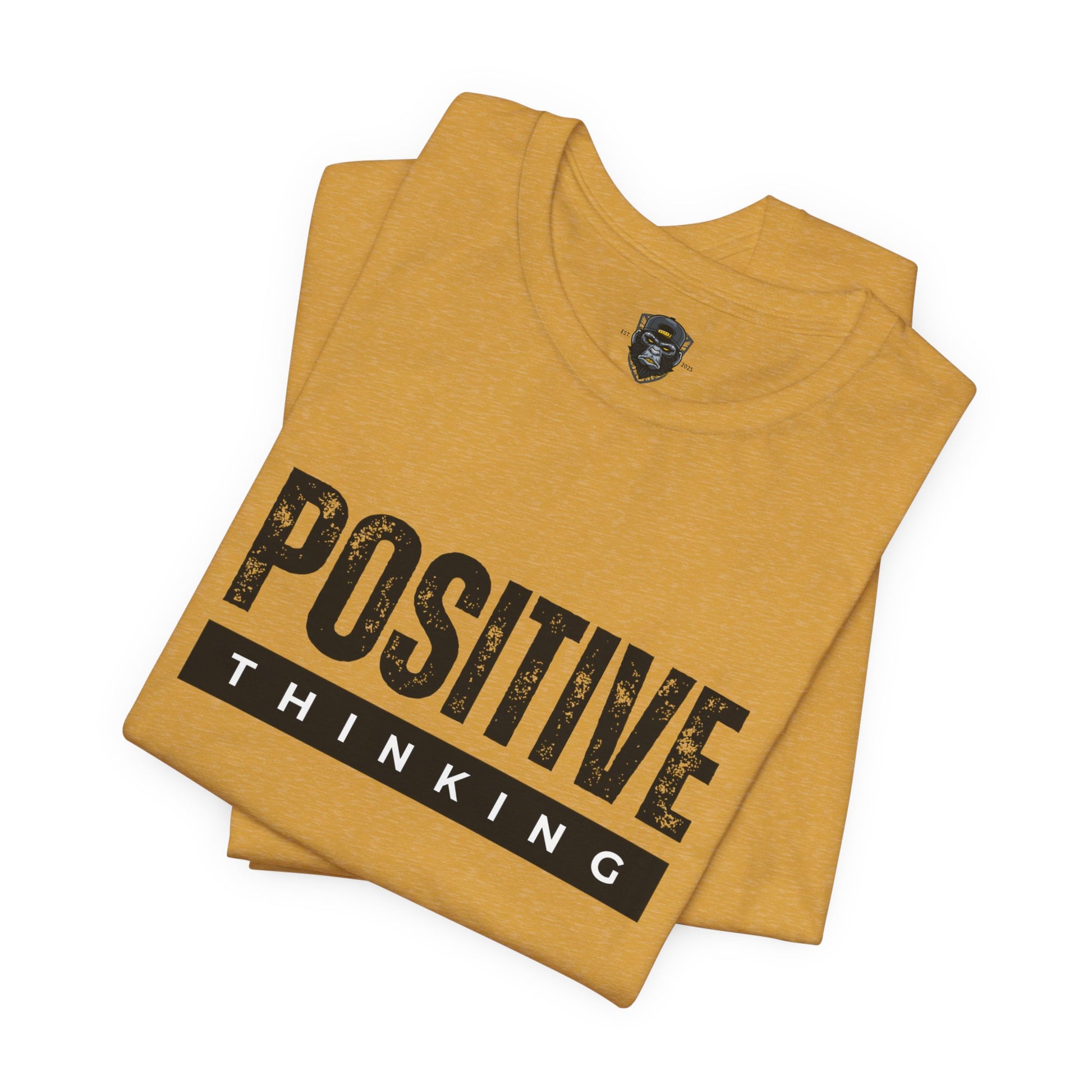 Positive Thinking Tee, Motivational Shirt, Inspirational Gift, Casual Wear