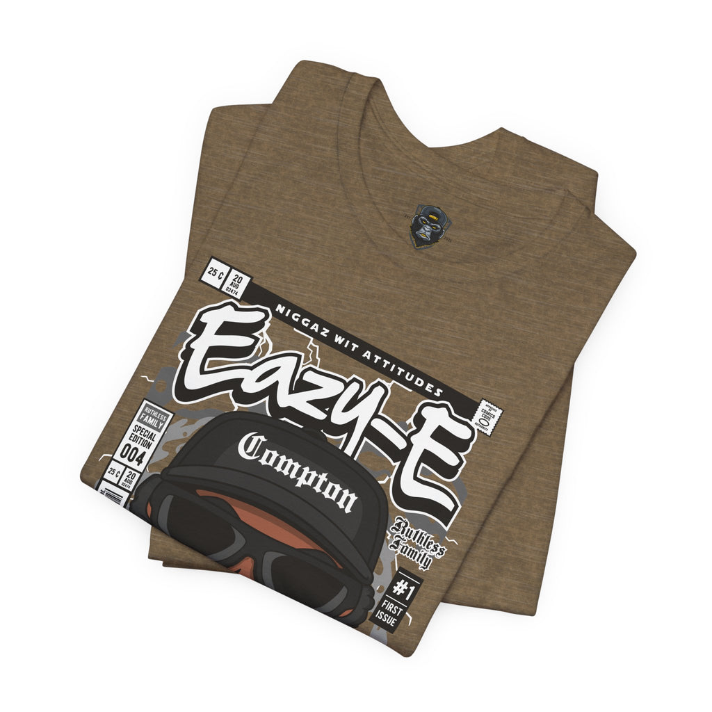 Eazy-E Pop Culture Tee - Unisex Jersey Shirt, Hip Hop Fan Gift, Vintage Music Apparel