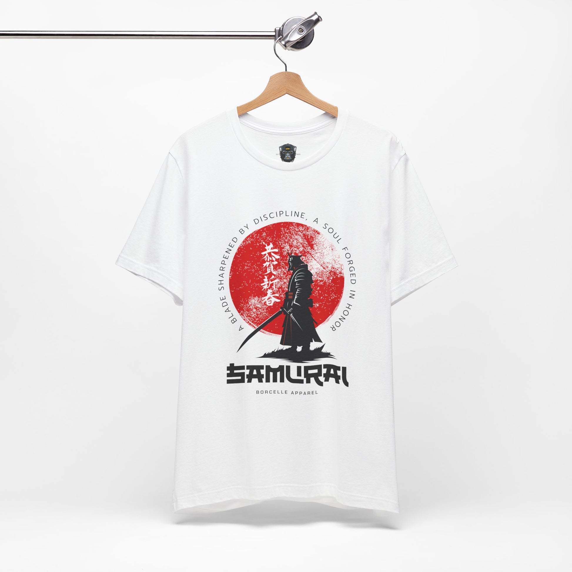 Samurai Spirit Tee | Japanese Warrior Graphic Shirt, Casual Wear