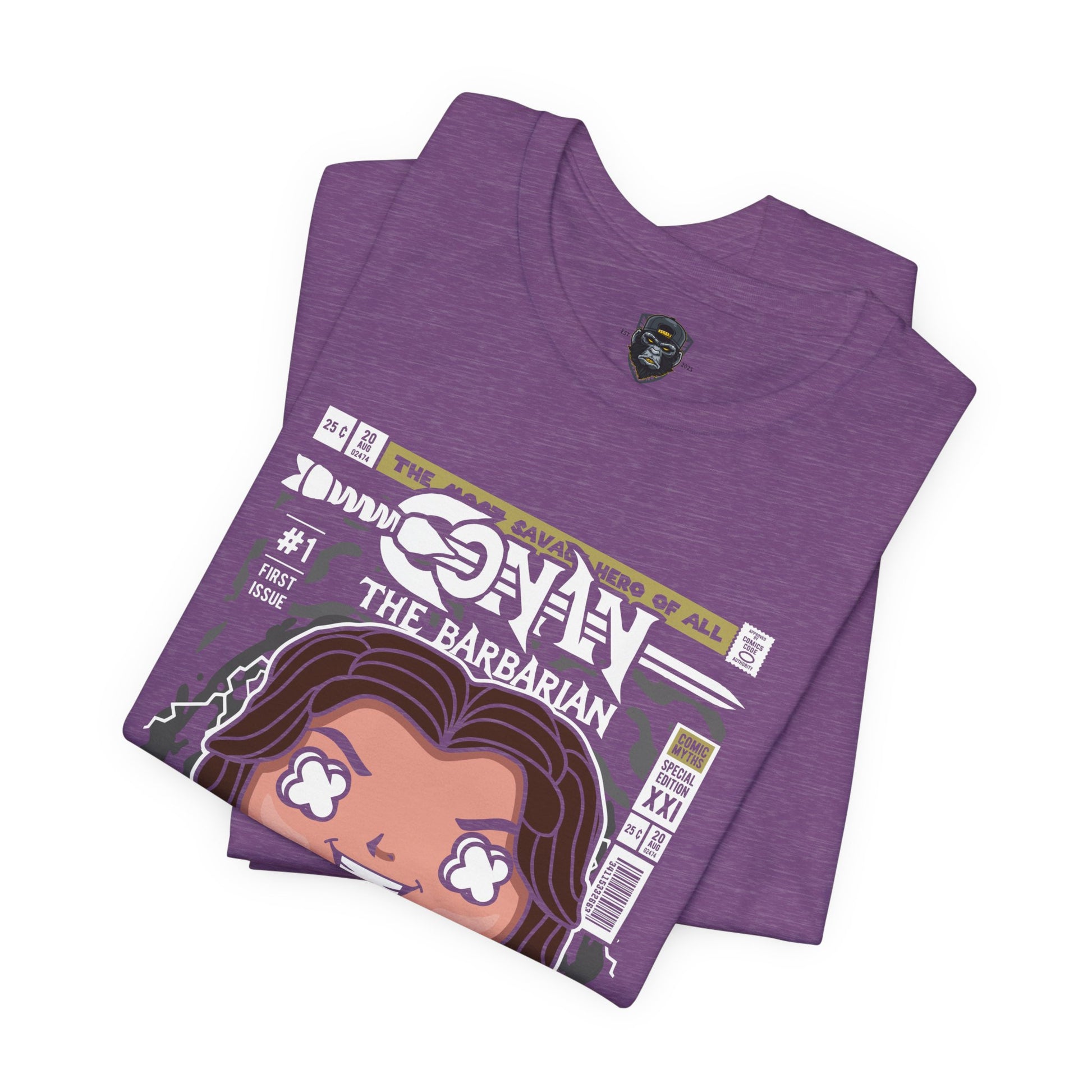 Conan the Barbarian Unisex Tee - Fun Graphic Shirt, Retro Style Apparel, Ideal Gifts for Fans