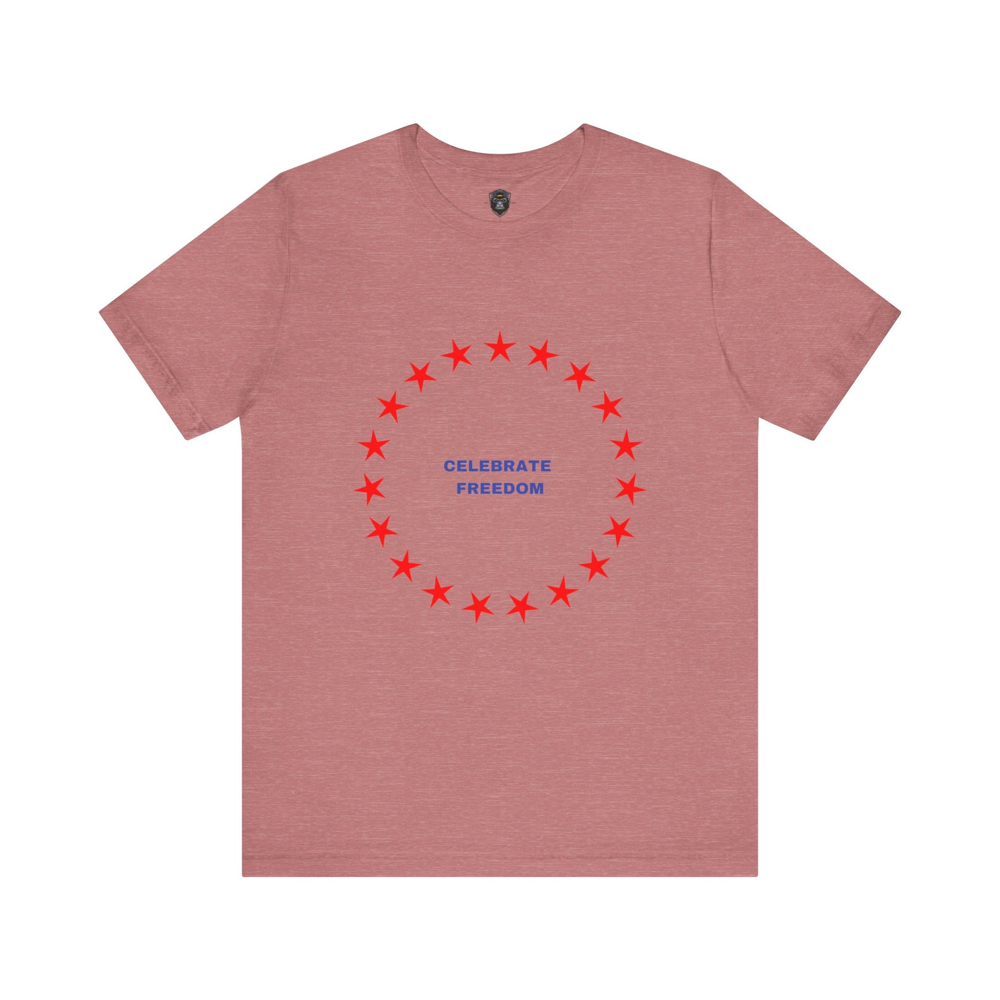 Celebrate Freedom Unisex Jersey Tee, Independence Day Shirt, Patriotic Apparel