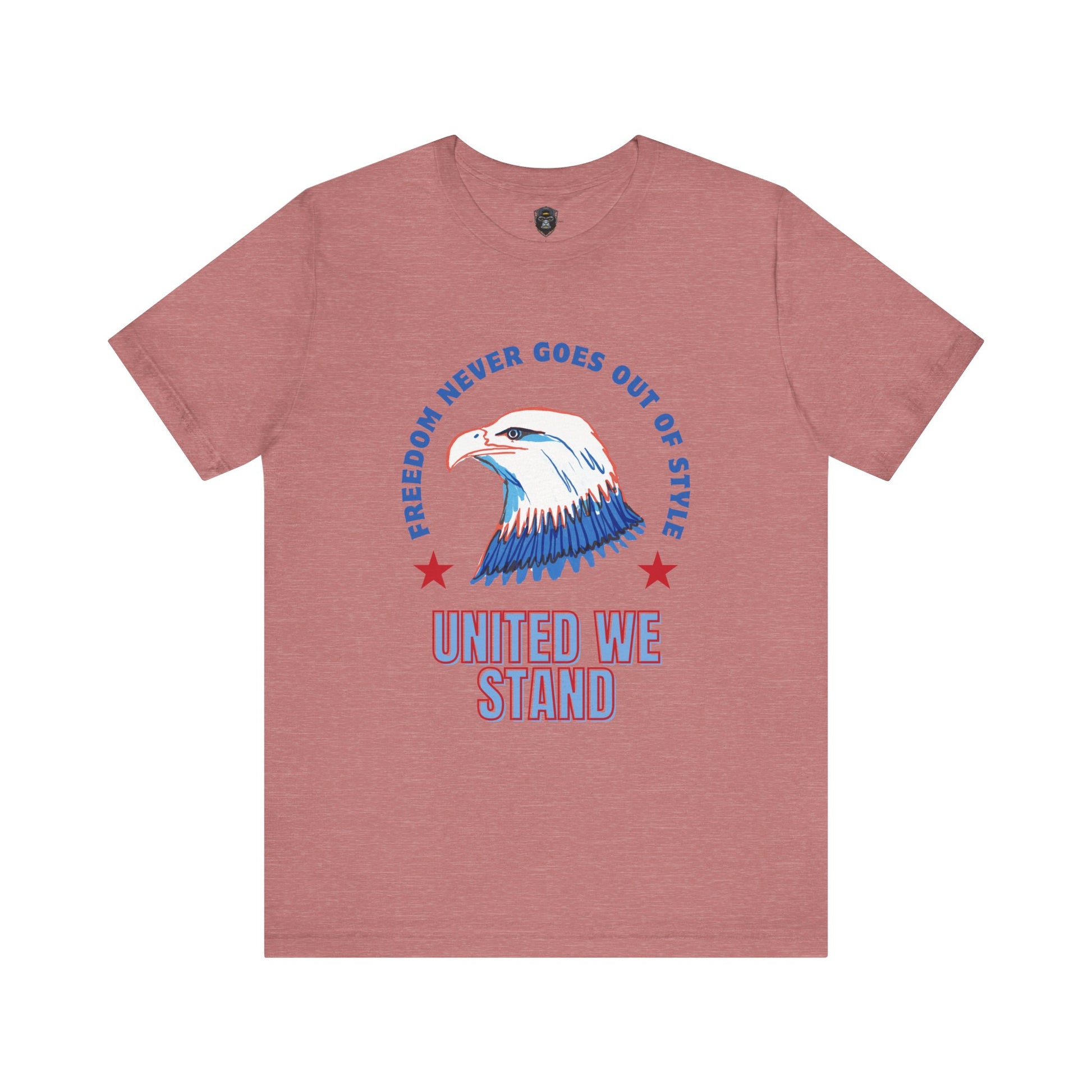 Patriotic Eagle Tee, Freedom Never Goes Out of Style Shirt, USA Pride Apparel, 4th of July Gift