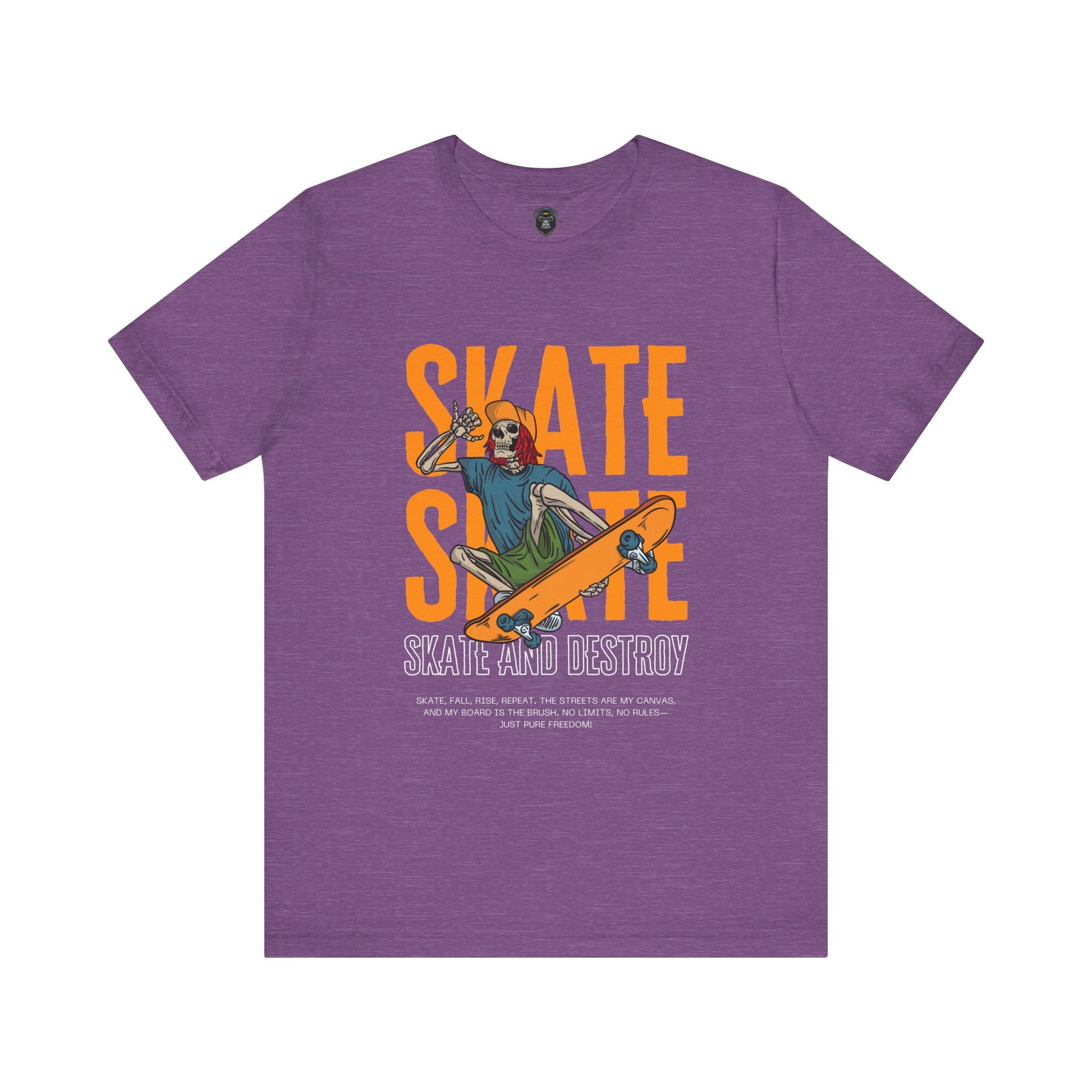 Skate and Destroy Jersey Tee - Perfect for Skateboarders