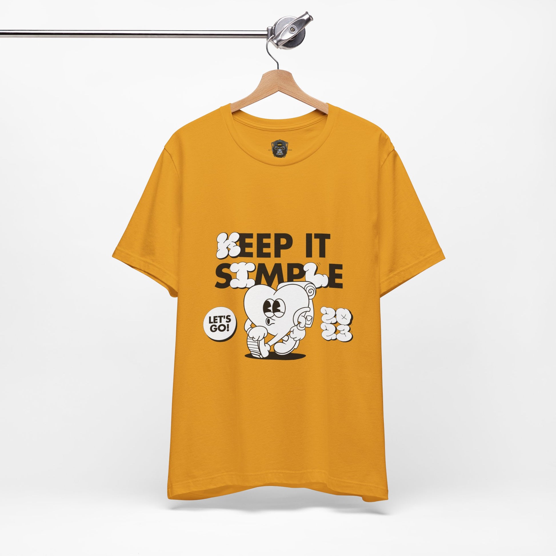 Jersey Tee with Motivational Quote, Casual Wear, Gift for Him and Her